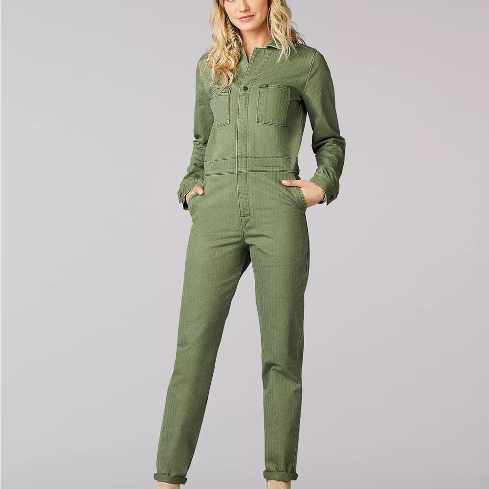 Lee Olive Green Union-Alls